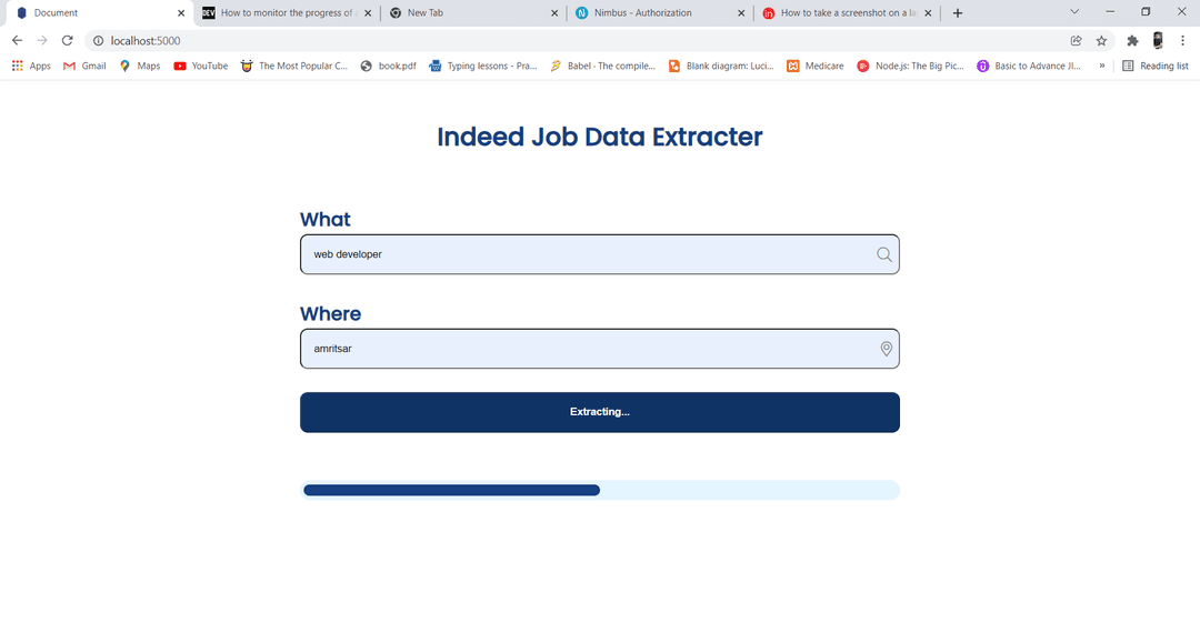 Indeed Data Extractor